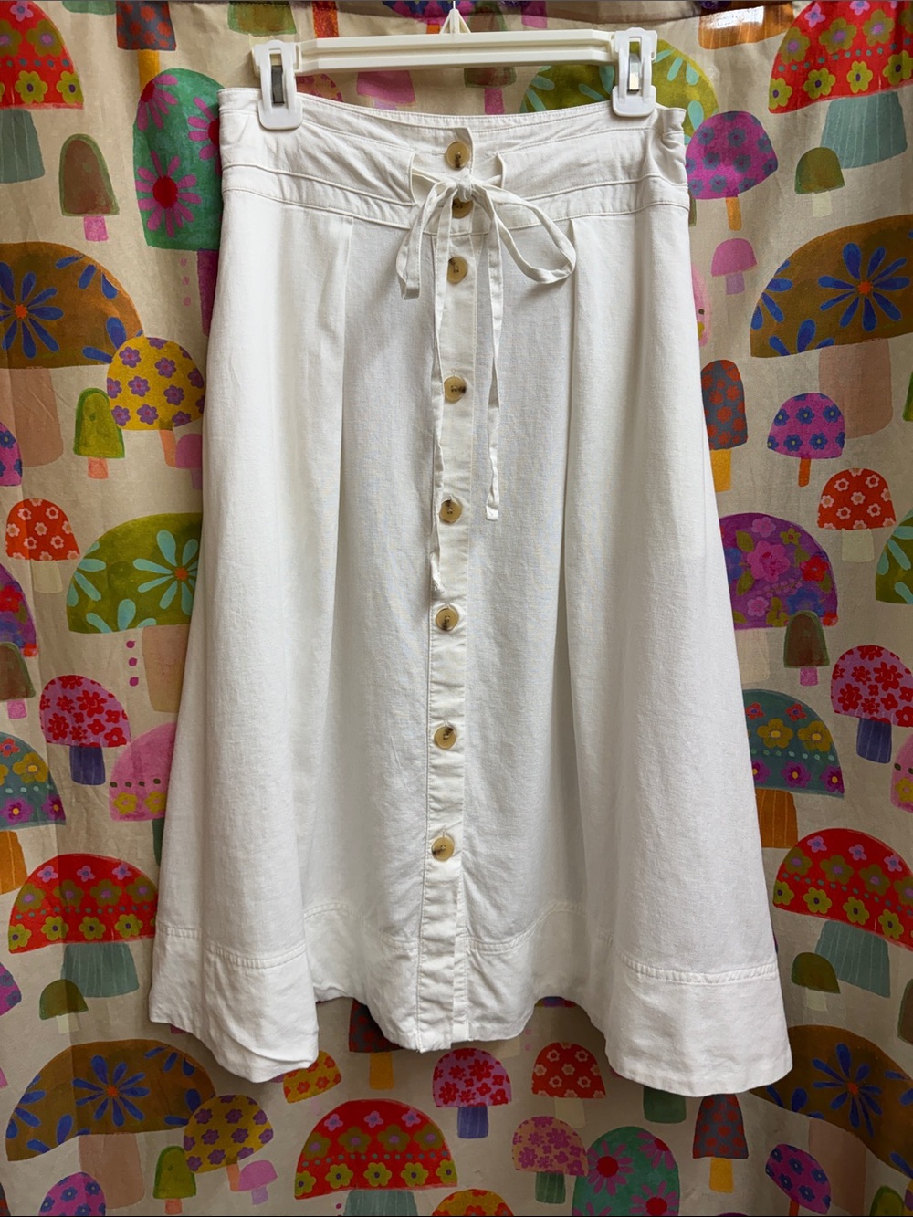 A New Day Linen/Rayon Skirt. XS